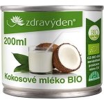 Zdravýden Bio Kokosové mléko 200 ml – Zboží Dáma