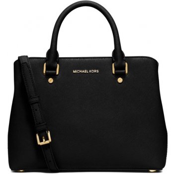 Michael Kors Savannah Medium safffiano black