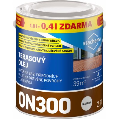 Lignofix Terasový olej 2,2 l bezbarvý – Zboží Mobilmania