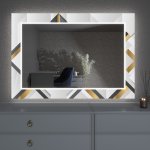 Artalo LED zrcadlo s dekorem D20 50 x 50 cm – Hledejceny.cz