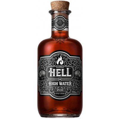 Hell Or High Water Spiced 38% 0,7l (holá lahev)