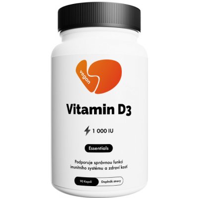 Citronek Vitamin D3 1000 IU 90 veganských kapslí – Hledejceny.cz