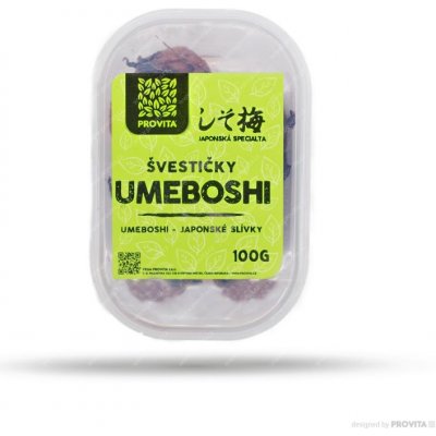 Provita Umeboshi švestičky 100 g – Zboží Dáma