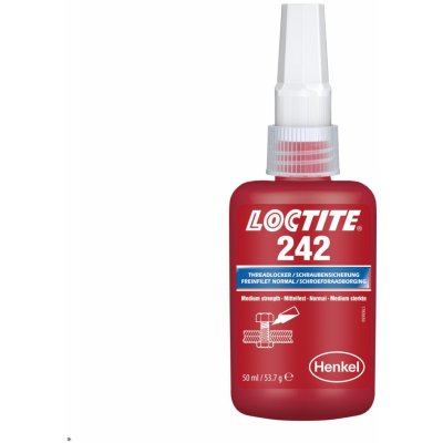 LOCTITE 242 zajišťovač šroubů SP 50g – Zboží Mobilmania