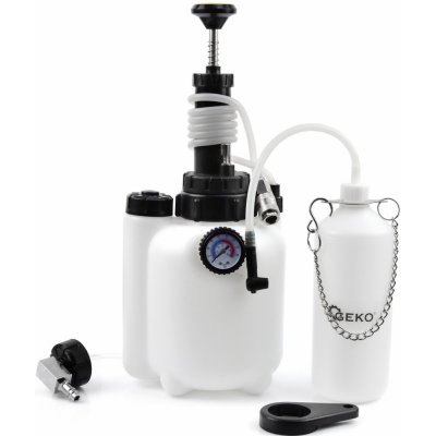 Tlaková nádoba na odvzdušnění brzd a výměnu brzdové kapaliny, Geko G02732 – Sleviste.cz