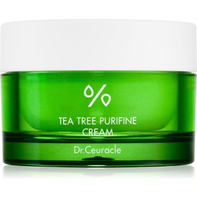 Dr.Ceuracle Tea Tree Purifine 80 zklidňující pleťový krém s extraktem z čajovníku 50 g
