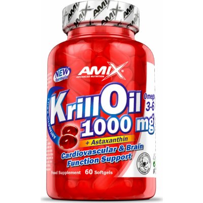 Amix Krill Oil 1000 mg 60 kapslí – Hledejceny.cz