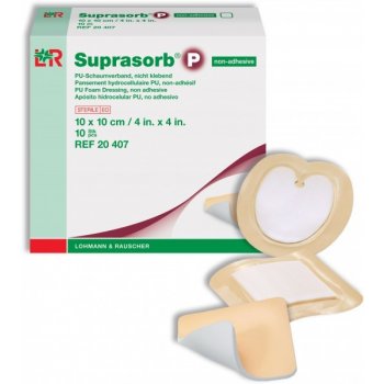 Lohmann & Rauscher, s.r.o. Suprasorb P varianta: Suprasorb P samolepící 10 x 10 cm / 10 ks