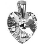 SILVEGO stříbrný přívěsek srdce se Swarovski Crystals LSW165P – Sleviste.cz
