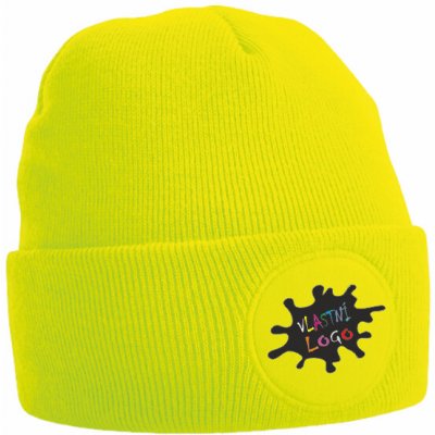 Beechfield s vlastním potiskem 2 neon yellow – Hledejceny.cz