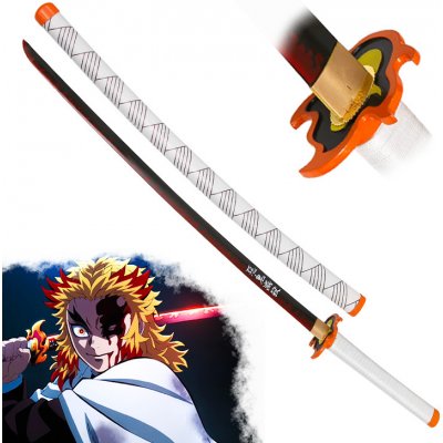 Chladné Zbraně ocelová katana "KYOJURO RENGOKU" - Demon Slayer – Zboží Mobilmania