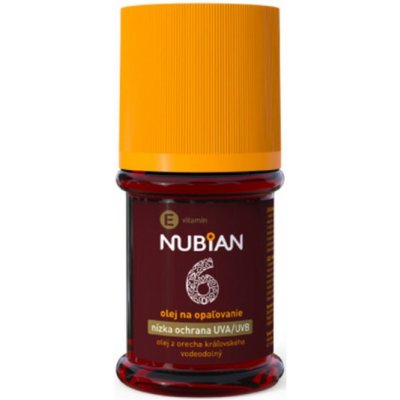 Nubian olej na opalování nízká ochrana SPF6 60 ml