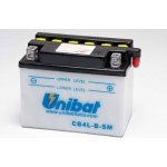 Motobaterie Unibat 12V, CB4L-B, 4Ah, 56A, konvenční 120x70x92 MALAGUTI CR1 50 CROSSER rok 95-97 – Zboží Mobilmania