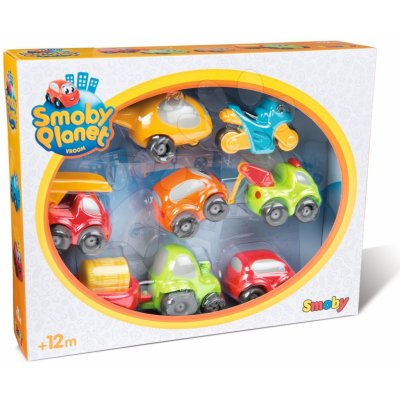 Smoby souprava sedmi autíček Vroom Planet 120209 – Zboží Dáma