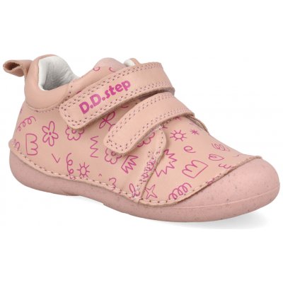 D.D.step dětské kotníkové boty S015-61675A růžové – Hledejceny.cz