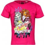 dívčí tričko krátký rukáv Disney Monster High růžové – Zbozi.Blesk.cz