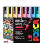 Uni Posca 5M sada 8ks pastelové – Zboží Dáma