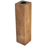 InDecor Svícen z mangového dřeva, 5 x 5 x 20 cm, L – Sleviste.cz