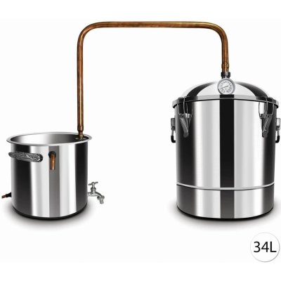 PH Konyha Destilační souprava 50 l Copper Inox ECO IK50001 – Zboží Dáma