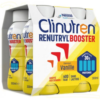 CLINUTREN RENUTRYL BOOSTER VANILKOVÁ PŘÍCHUŤ POR SOL 4X300ML – Hledejceny.cz
