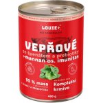 Louie Adult vepřové špenát prebiotika 400 g – Hledejceny.cz