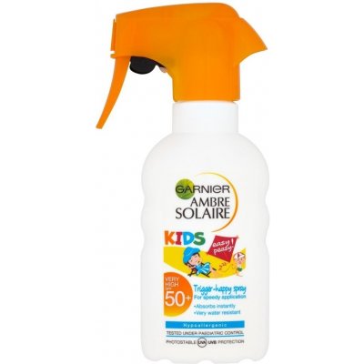 Garnier Ambre Solaire Sensitive Expert Kids spray na opalování SPF50+ 200 ml – Hledejceny.cz