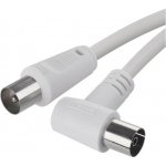 Anténní koaxiální kabel stíněný 15m – úhlová vidlice – Sleviste.cz