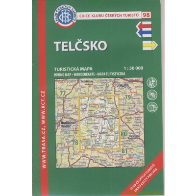 KČT 98 Telčsko 5 vydání 2017 – Zboží Mobilmania