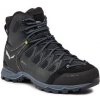 Pánské trekové boty Salewa Ms Mnt Trainer Lite Mid Gtx Gore Tex 61359 0971 trekingová obuv black black