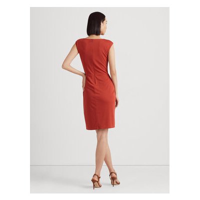 Ralph Lauren Lauren šaty 253906356003 červená – Zboží Mobilmania