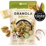 Mlsni Prémiová granola Pistáciová s bílou čokoládou 400 g – Sleviste.cz