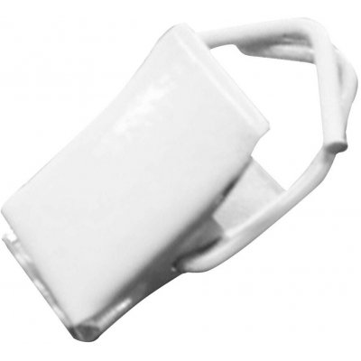 JESAN KOVO Skřipec záclonový, kov, bílý – Zboží Dáma