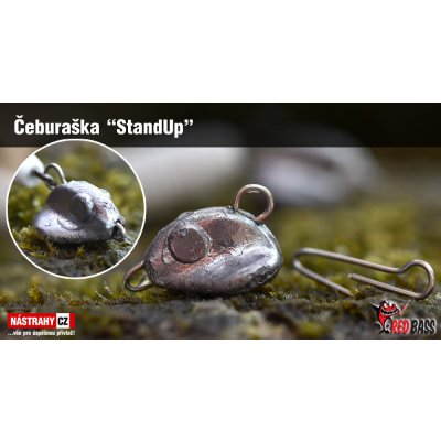 RedBass Vyměnitelná jigová zátěž "Čeburaška StandUp" 10,0 g, 5 ks – Zboží Dáma