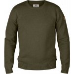 Svetr Fjällräven Ovik Knit Crew Dark Olive – Hledejceny.cz