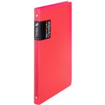 Karton P+P OPaline kroužkový pořadač 4 kroužky A4 2 cm červený – Sleviste.cz