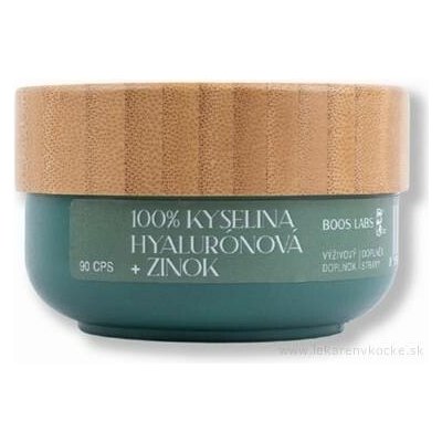 Boos Labs KYSELINA HYALURONOVÁ + ZINEK 90 ks – Hledejceny.cz