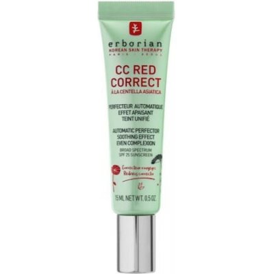 Erborian CC Red Correct Automatic Perfector SPF25 cc krém pro neutralizaci zarudnutí pleti 15 ml – Sleviste.cz