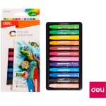 DELI Voskovky olejové 12 barev Color Emotion – Hledejceny.cz