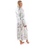 Vestis dámský župan Calypte 2126 0016 květiny a kolibříci – Zboží Dáma