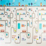 Aga4Kids Dětská skládací pěnová podložka DS3008 – Sleviste.cz