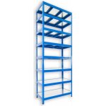 Biedrax Regál 45 x 90 x 270 cm 8 polic – HobbyKompas.cz