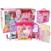 Lean Toys Domeček pro panenky s doplňky a barbie panenkou