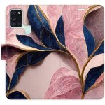 iSaprio Pink Leaves Samsung Galaxy A21s – Zboží Mobilmania