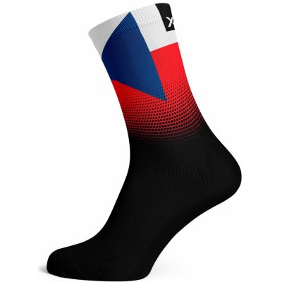 SOX Cyklistické ponožky Czech Republic Flag Socks – Zboží Mobilmania