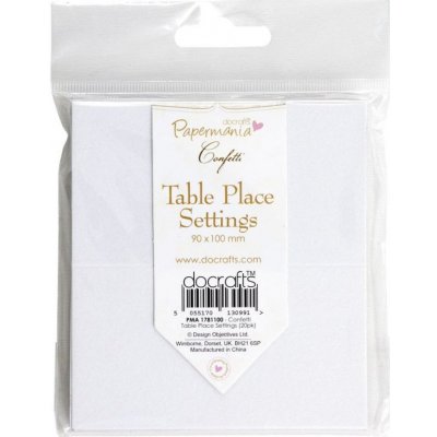 WEST DESIGN West Design Jmenovky na slavnosti bílé 20 ks – Hledejceny.cz