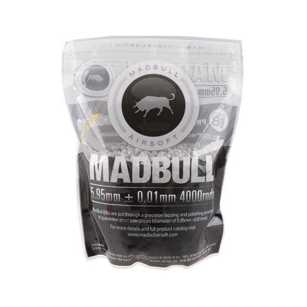 Airsoftové střelivo MadBull Premium 0,28 g 4000 ks