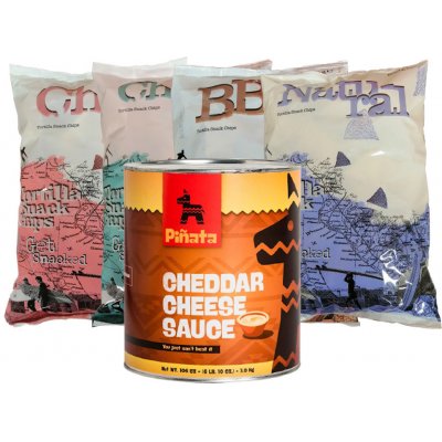 Popkornovač.cz BIG party Tortilla chips mix 4 x 800 g – Zboží Dáma