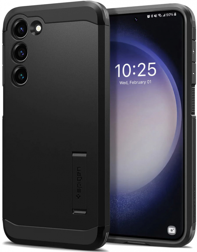 Pouzdro Spigen Tough Armor Samsung Galaxy S23+ ACS05672 černé