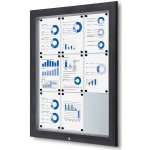 Jansen Display Venkovní vitrína typu T určená pro 9x A4 Antracit, 805 x 1067 mm – Zboží Živě
