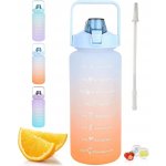 Foxter 2572 Láhev na vodu s denním pitným režimem 1500 ml – Zboží Dáma